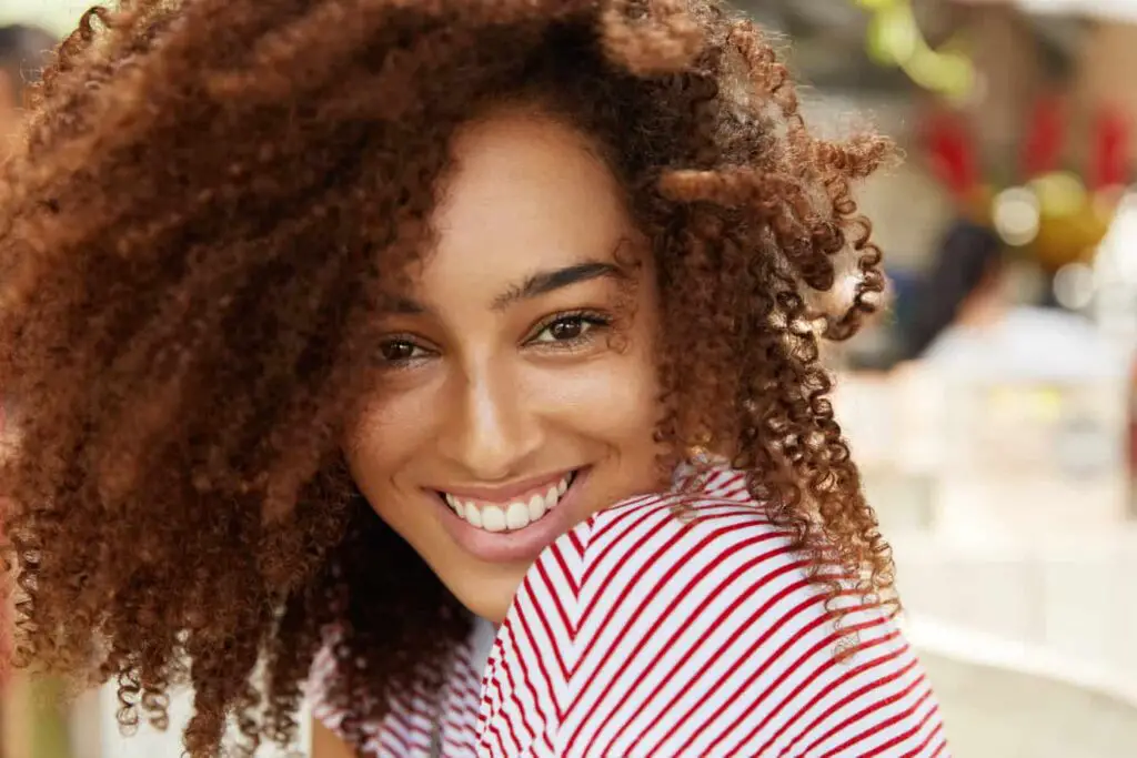 curly hair shedding