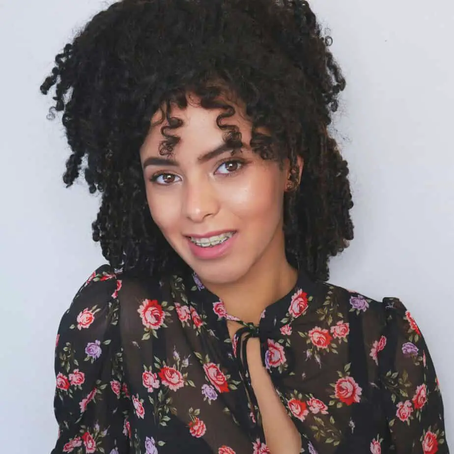 curly hair tips