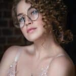 Portrait of curly hair woman, how to preven hair webbing