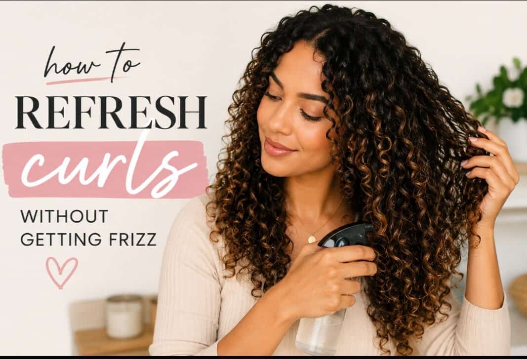 How to Refresh Curls Without Getting Frizz