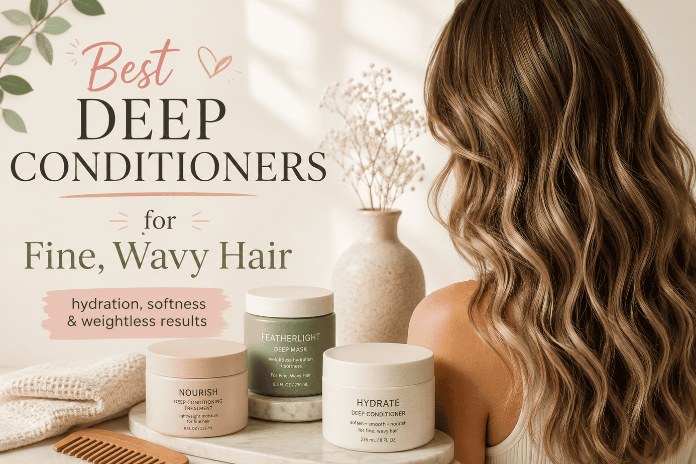 Best Deep Conditioners for Fine, Wavy Hair