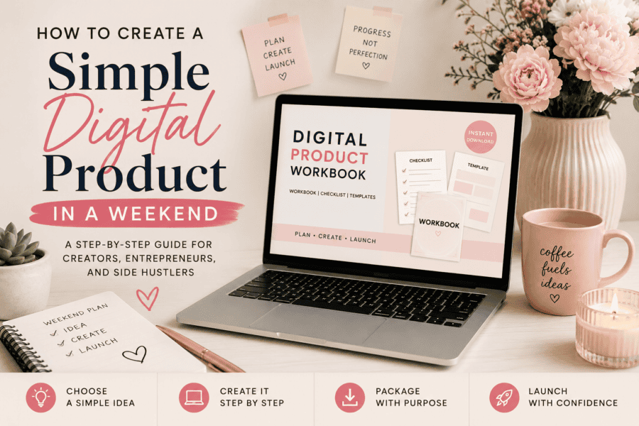 How to Create a Simple Digital Product in a Weekend