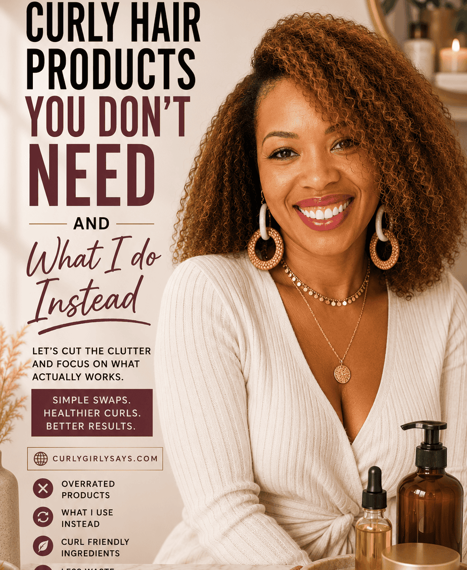 Curly Hair products you don't need and what I do instead