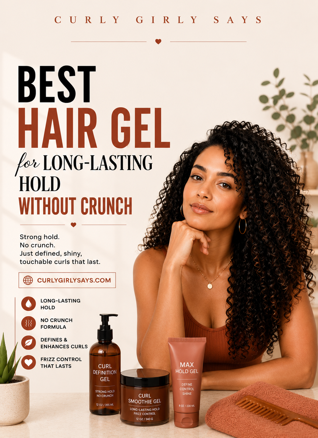 Best Hair Gel for Long-Lasting Hold Without Crunch