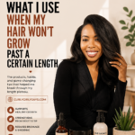 What I Use When My Hair Won't Grow Past a Certain Length — hair growth stalled