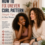 How to fix uneven curl pattern — fix uneven curl pattern