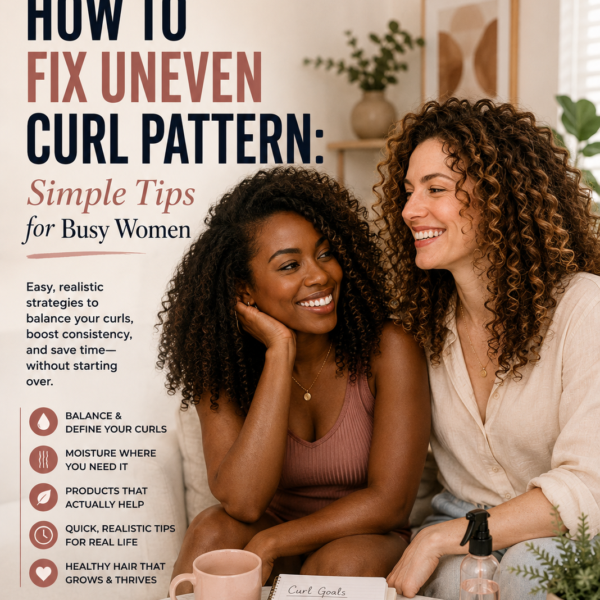How to fix uneven curl pattern — fix uneven curl pattern