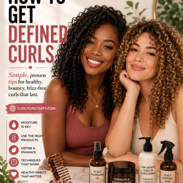 How To Get Defined Curls — defined curls