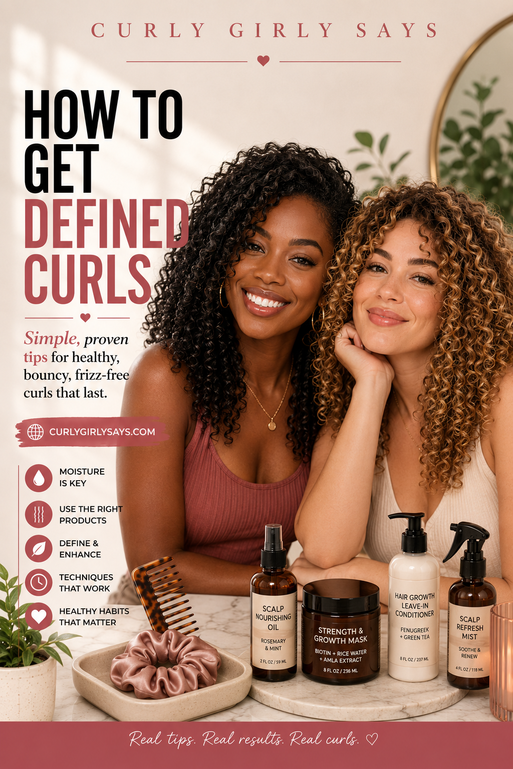 How To Get Defined Curls