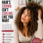 Why Your Hair's Crown Isn't Curling Like You Want — crown isn't curling