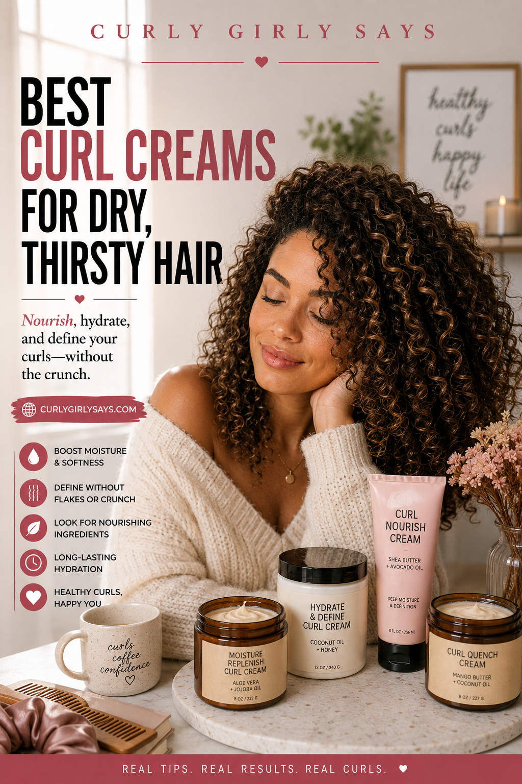 Best Curl Creams for Dry, Thirsty Hair