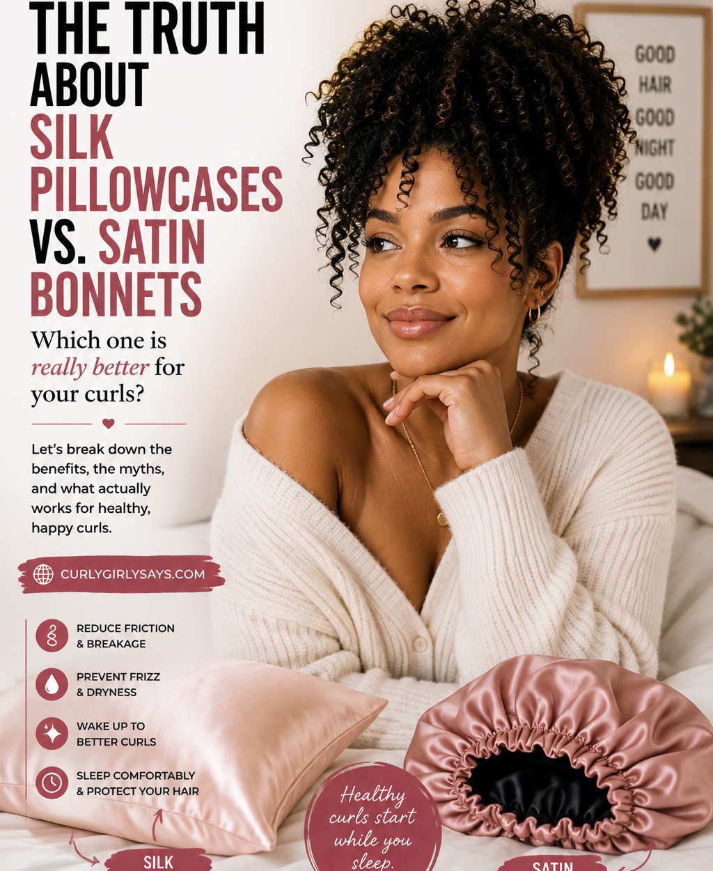 The Truth About Silk Pillowcases vs. Satin Bonnets — silk pillowcases vs satin bonnets